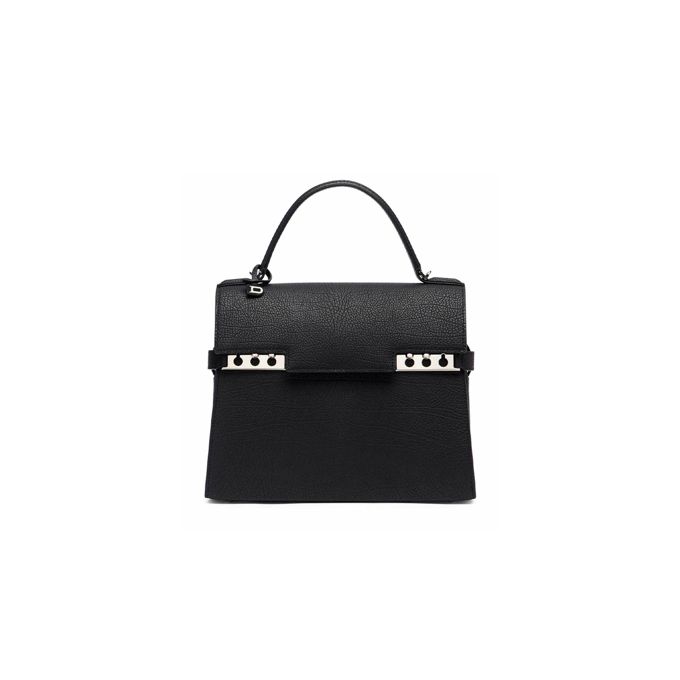 DELVAUX TEMPÊTE MEDIUM LEATHER TOTE BAG P00984670 (27.5*23*9cm)